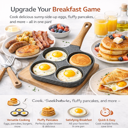 🥚4-𝐶𝑢𝑝 𝑁𝑜𝑛𝑠𝑡𝑖𝑐𝑘 𝐸𝑔𝑔 𝐹𝑟𝑦𝑖𝑛𝑔 𝑃𝑎𝑛 – 𝑀𝑢𝑙𝑡𝑖-𝑆𝑒𝑐𝑡𝑖𝑜𝑛 𝐵𝑟𝑒𝑎𝑘𝑓𝑎𝑠𝑡 𝑃𝑎𝑛 𝑓𝑜𝑟 𝐸𝑔𝑔𝑠, 𝑃𝑎𝑛𝑐𝑎𝑘𝑒𝑠 & 𝑀𝑜𝑟𝑒